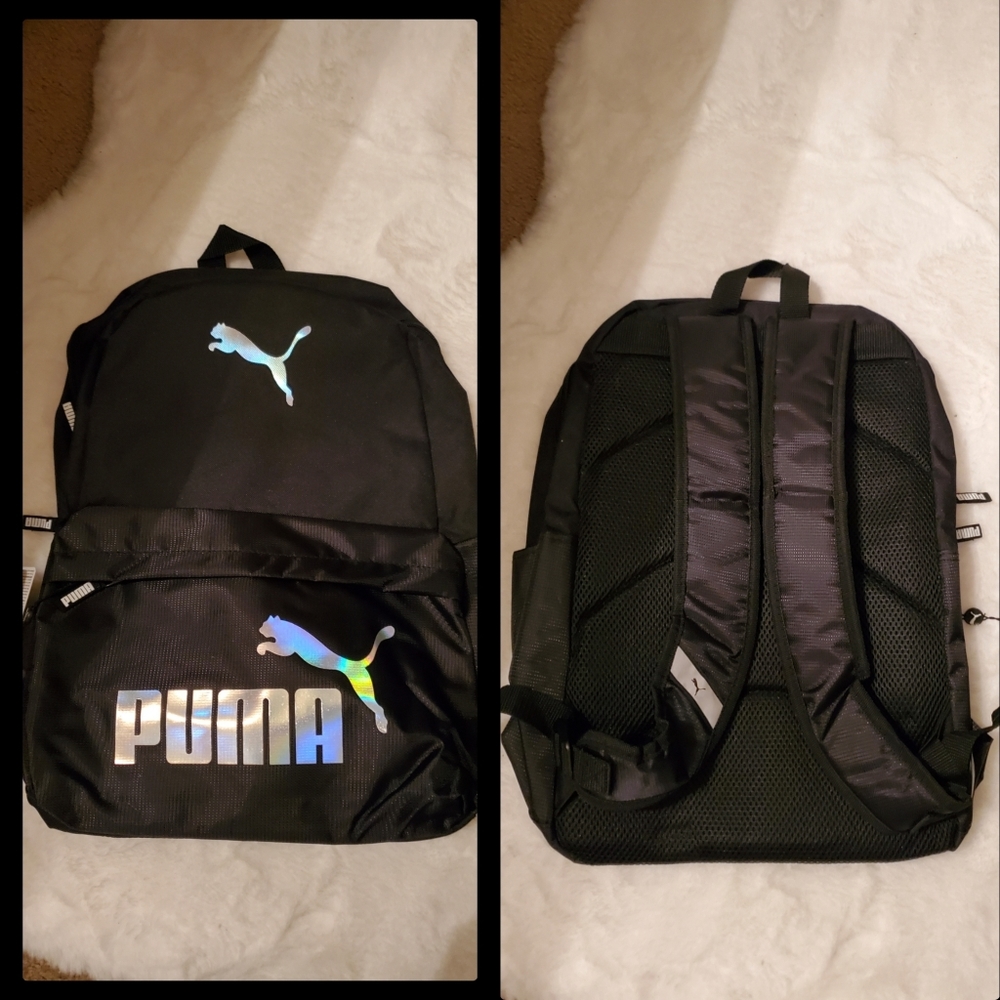 Puma 18.5" Backpack - Black/Multi